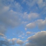 元旦の空　2008